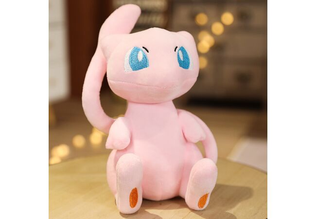 Покемон Мью (Mew) мягкая игрушка, 23 см
