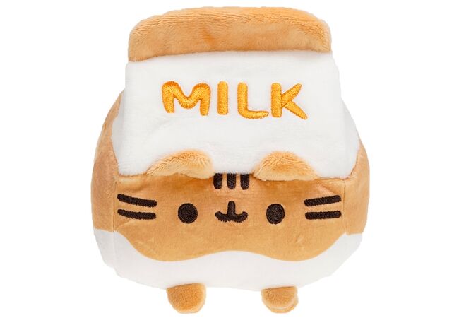 Молочний пушин кет Pusheen cat Milk м'яка іграшка 15 см