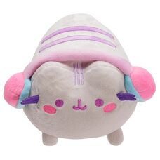 Пушин кэт Pusheen cat в наушниках мягкая игрушка 20 см - Герои мультфильмов