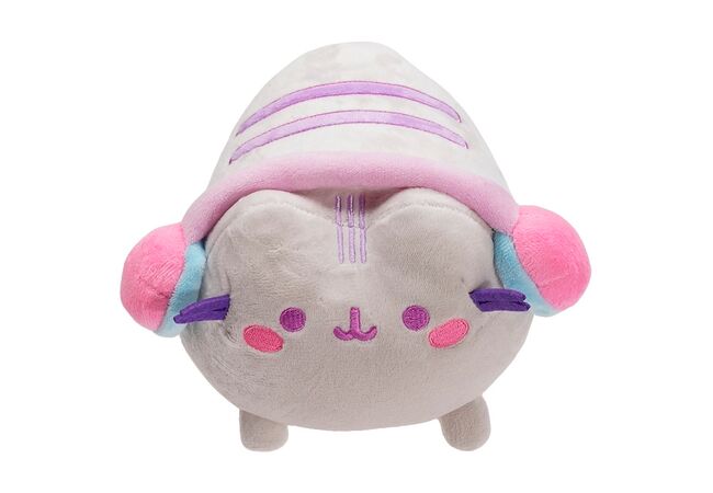 Пушин кет Pusheen cat в навушниках м'яка іграшка 20 см