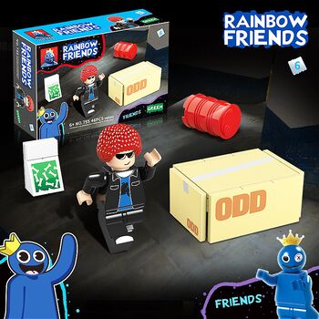 Rainbow Friends: Маскировочный ящик 46 деталей