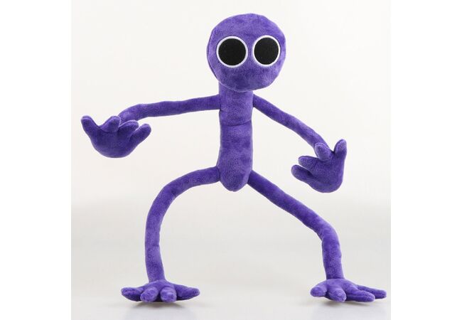 Фіолетовий Веселковий друг Chipa 50 см, м'яка іграшка з Roblox