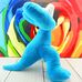 Великий Ціан (Cyan) 30 см Веселковий друг дитяча іграшка з Roblox Rainbow Friends, Фото 2