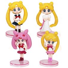 Игровые фигурки Сейлор Мун, 4 штуки