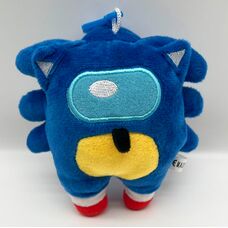 Космонавт Синий Еж Соник + Амонг Ас мягкая игрушка - Мягкие игрушки