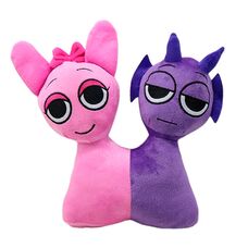 2 в 1 Durple + Pinki Incredibox Sprunki м'яка іграшка Спрунки Новинки