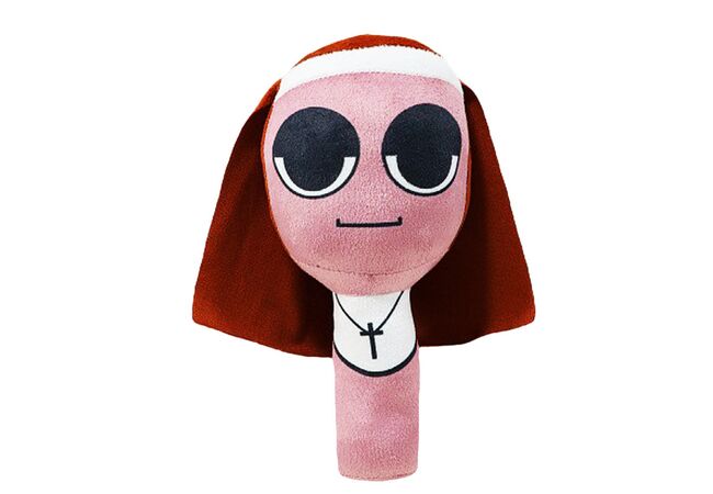 Miss Nun Incredibox Sprunki м'яка іграшка Спрунки Фаза 1