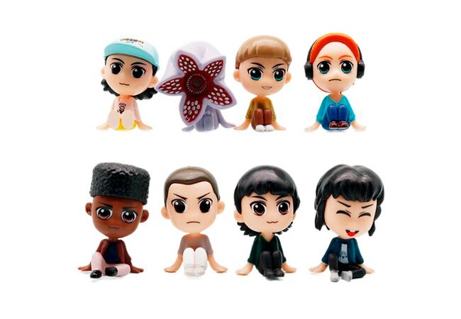 Набор Очень странные дела фигурки (Stranger Things), 8 героев