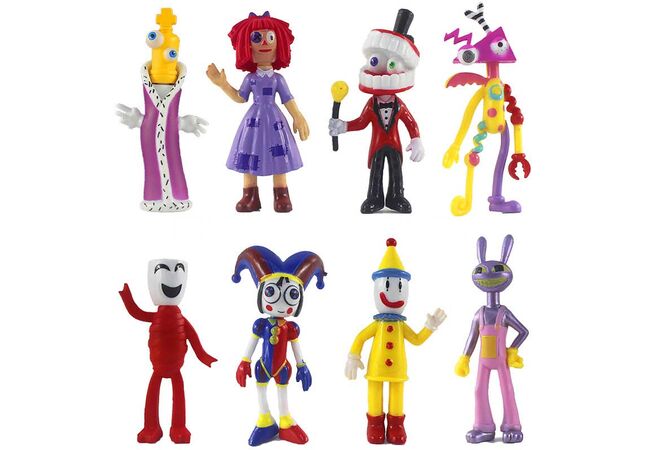 Фігурки Дивовижний Цифровий Цирк (The Amazing Digital Circus) -8 герїов
