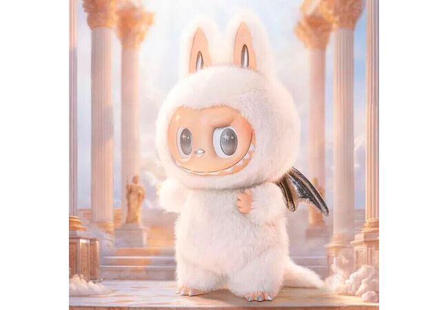 Лабубу дракончик 17 см з хвостом POP MART THE MONSTERS Angel in Clouds Labubu