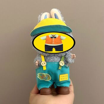 Одяг Лабубу (без ляльки та взуття) Помпей для м'ягкої плюшевої іграшки Лабубу