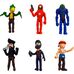 Большие фигурки (10 см) Brawl Stars (13 сезон) - 6 игрушек в наборе,  герои игры Бравл Старс: Ворон, Пират, Марсианин  и другие., Фото 2