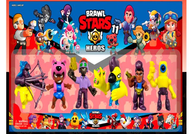 Brawl Stars (11 сезон) - Бо, Нита, Кольт, Ворон, Булл, Рикошет.