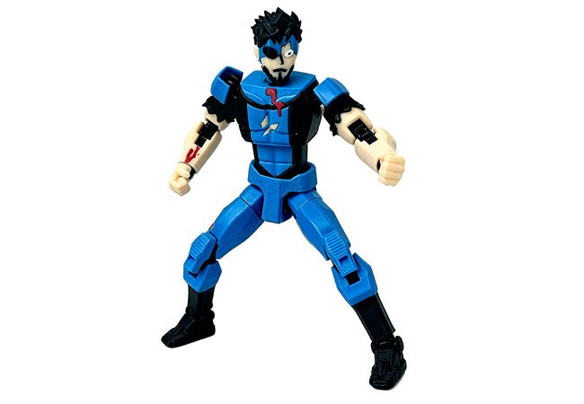 Марк без маски збірна 3D модель Невразливий (Invincible)