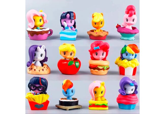 Игровые фигурки My Little Pony Мой маленький пони 12 героев