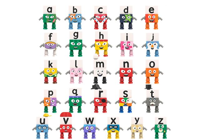 Alphablocks фигурки конструктор 26 шт