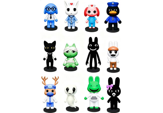 Animal Hospital фигурки 12 шт.