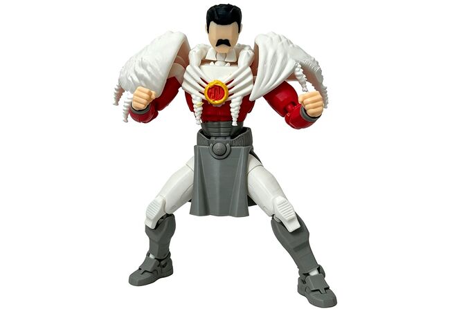 Бронированный Омни-мэн из сериала Неуязвимый (Invincible) Сборная 3D модель 