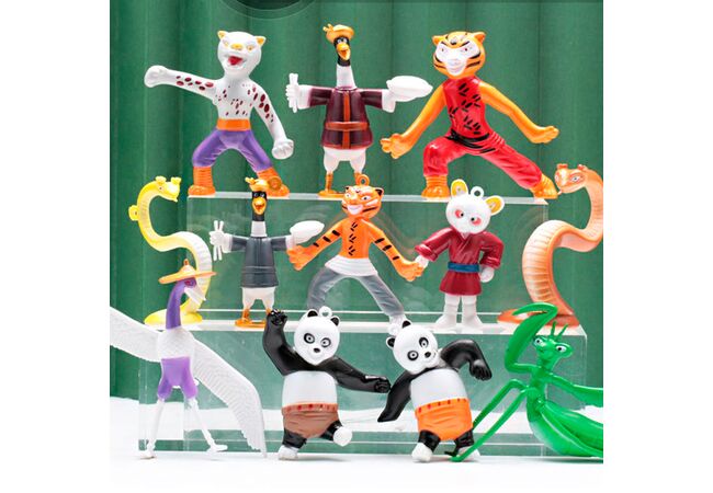 Кунг-фу Панда игровые фигурки - 12 персонажей