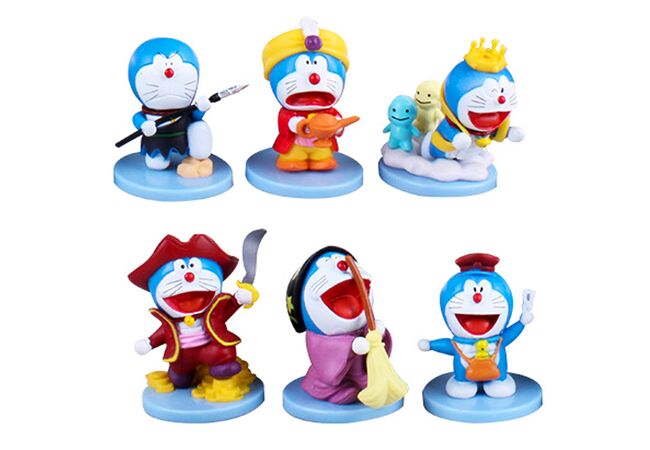 Игрові фігурки Дораемон 6 шт