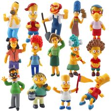 Симпсоны игровые фигурки, 14 шт