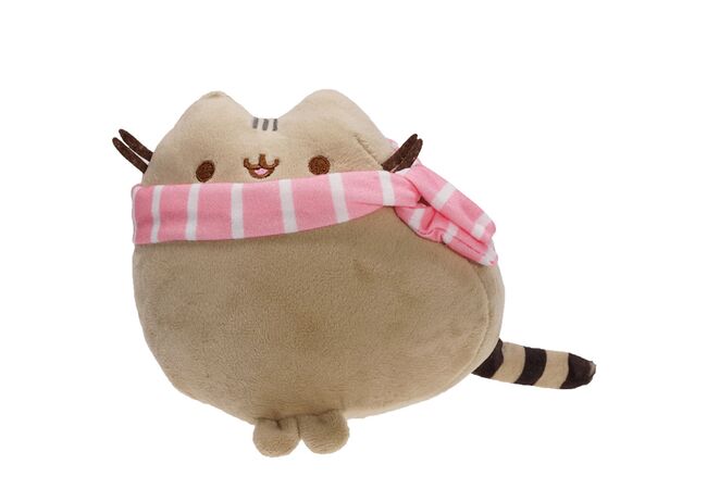 Пушин кет з шарфом Pusheen cat м'яка іграшка
