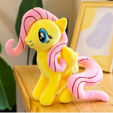 Флаттершай пони My Little Pony Мой маленький пони мягкая игрушка, 20 см - 