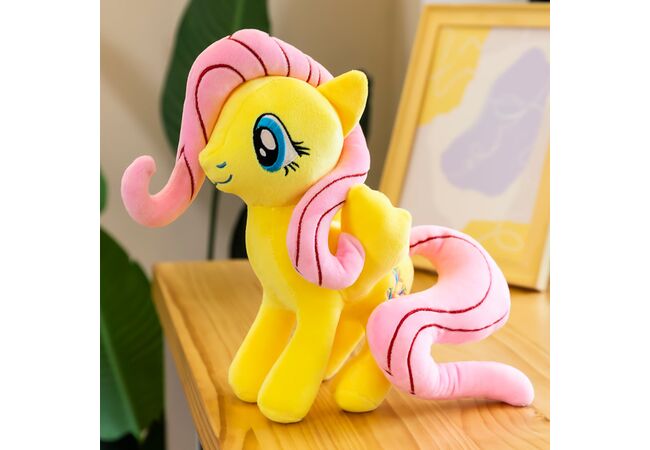 Флаттершай пони My Little Pony Мой маленький пони мягкая игрушка, 20 см