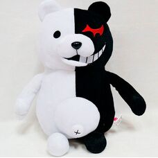 Мягкая игрушка медведь Монокума Черно-белый - мишка из аниме Danganronpa