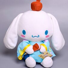 Большая синяя кукла Sanrio, мягкая игрушка 25 см