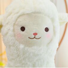 Мягкая игрушка плюшевая альпака
