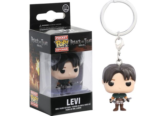 Леви Аккерман из аниме Атака Титанов Брелок Funko Pop Фанко Поп