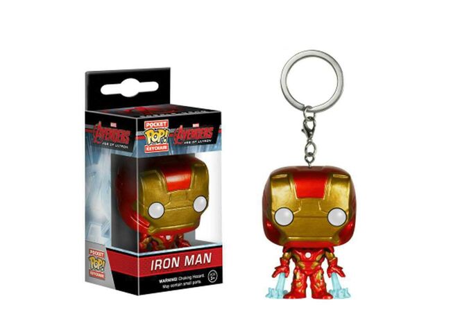 Залізна Людина з всесвіту Марвел Брелок Funko Pop Фанко Поп