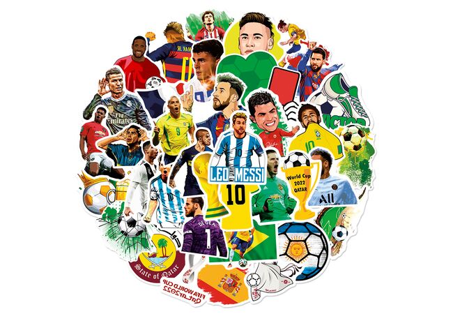 FIFA World Cup - 50 наклейок персонажів