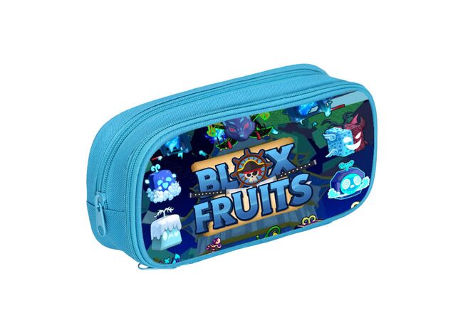 Пенал двухсекционный Блокс Фрутс 23*11 см (Blox Fruits)