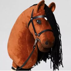 Лошадка для Хоббихорсинга конь Hobby Horse лошадь на палке 70 см