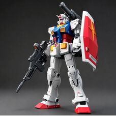 RX-78-2 Gundam робот меха сборная 3D модель - Конструкторы