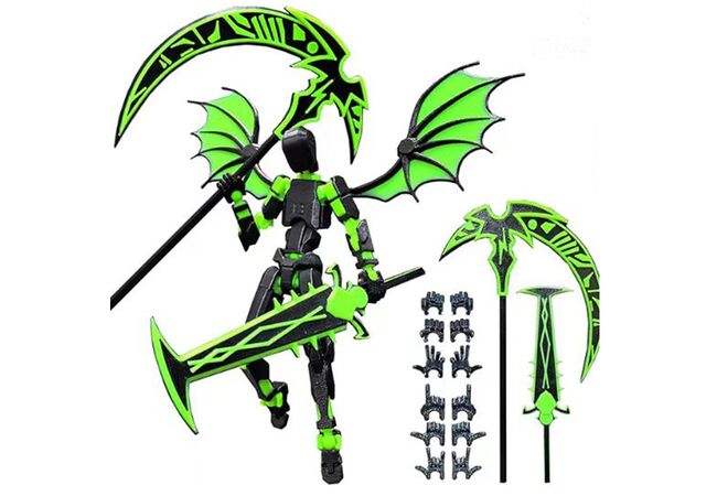 Робот Green Reaper Dummy збірна екшн-фігурка конструктор