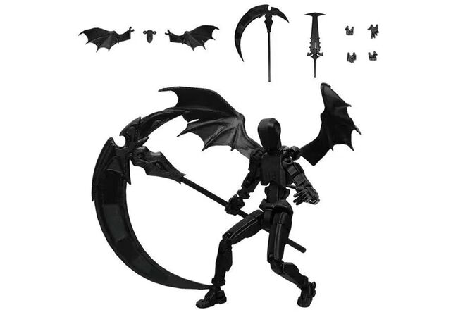 Робот Black Reaper Dummy збірна екшн-фігурка конструктор