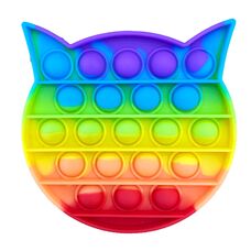 Игрушка антистресс Pop it «Кот радуга»