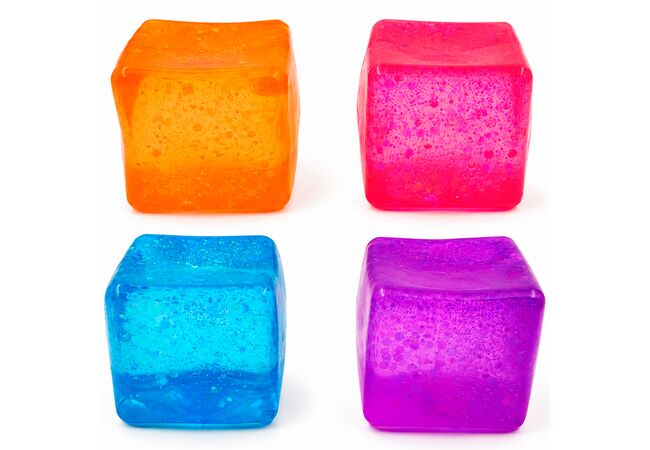 Куб тягучка Гліттер NeeDoh Nice Cube антистрес 3 см