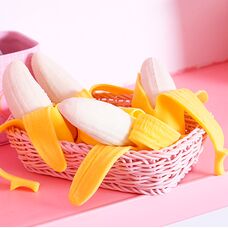 Банан сквиш антистресс игрушка, 1 шт
