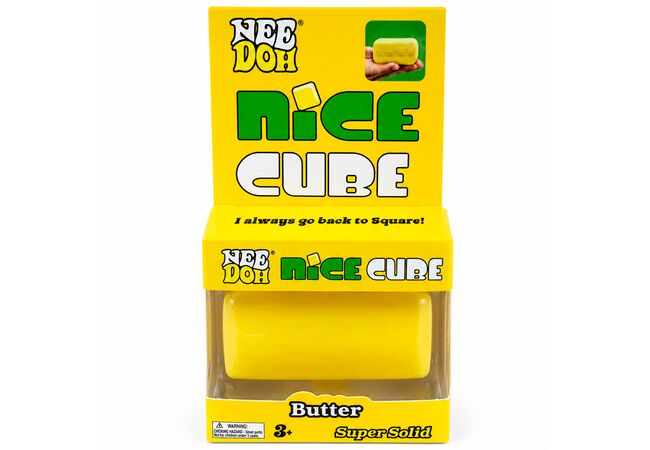 NeeDoh Butter Желтое Super Solid масло сквиш 
