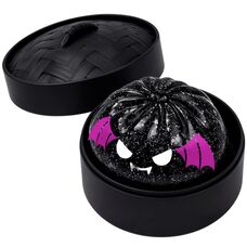 Пельмень сквіш Чорний Helloween Антистрес Dumpling (6 см)