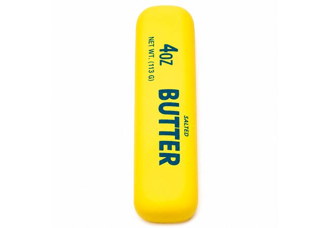Масло сквиш Круглый Батончик игрушка антистресс (Butter Squishy) 13 см