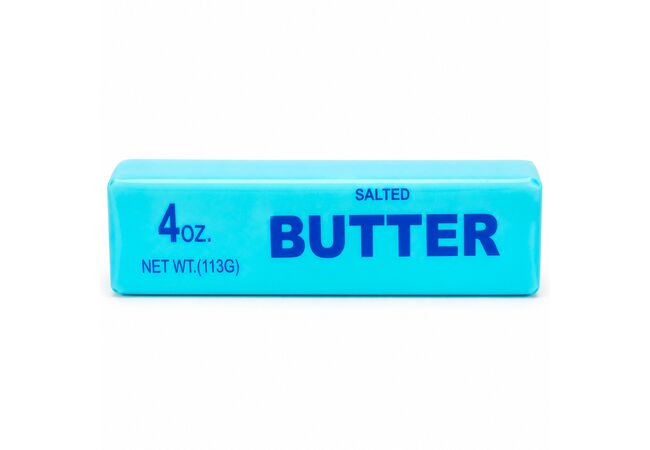 Масло сквіш блакитна іграшка антистрес (Butter Squishy) 13 см