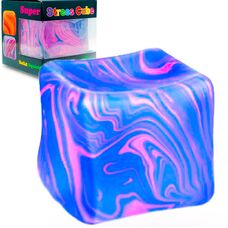 Куб Градієнт Синій NeeDoh Nice Cube антистрес Новинки