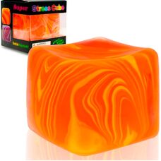 Куб Градієнт Помаранчевий NeeDoh Nice Cube антистрес Новинки