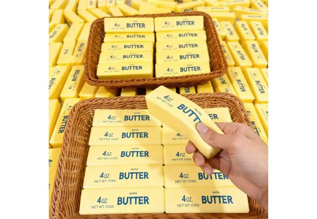 Масло жовте Butter сквіш іграшка антистрес 14 см
