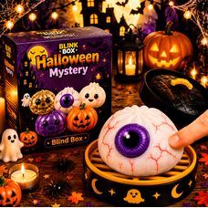 Пельмень сквіш Око Helloween Антистрес Dumpling (6 см)